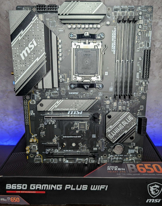 Материнська Плата MSI B650 
Gaming Plus Wi-Fi (AM5) 7000-8000-9000 Київ - фото 8