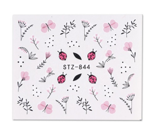 Водные слайдеры на гель лак 