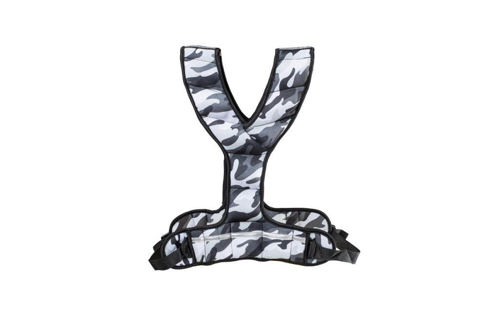 Жилет весовой inSPORTline Fitup 3 кг, камуфляжный серый Киев - изображение 2