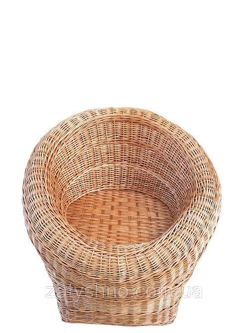 Большое плетеное кресло из лозы Киев - изображение 5