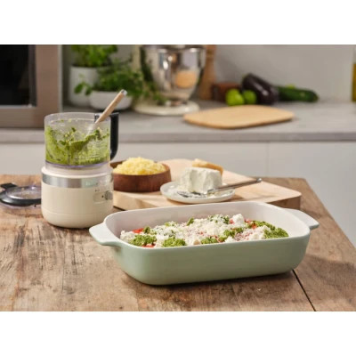 Форма для випікання KitchenAid з кришкою керамогранітна 3,8 л Фісташкова (CC007426-001) Вінниця - фото 6