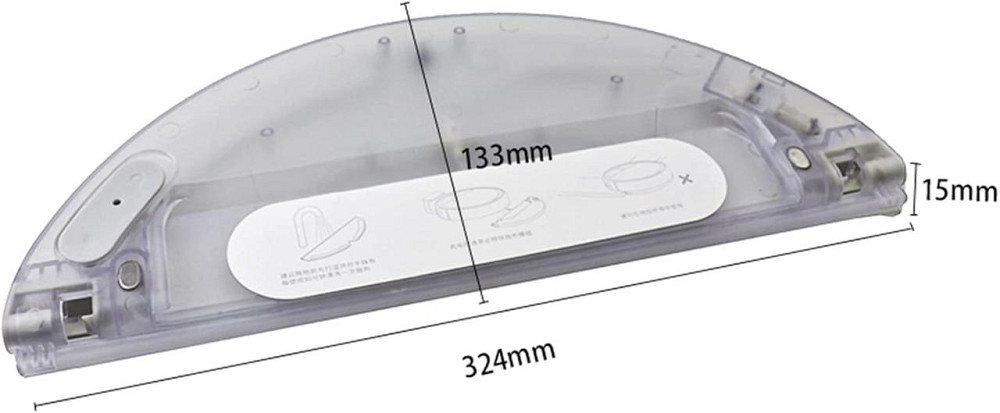 Бак для воды Dreame F9 пластиковый резервуар для робота-пылесоса запасная часть емкость Киев - изображение 3