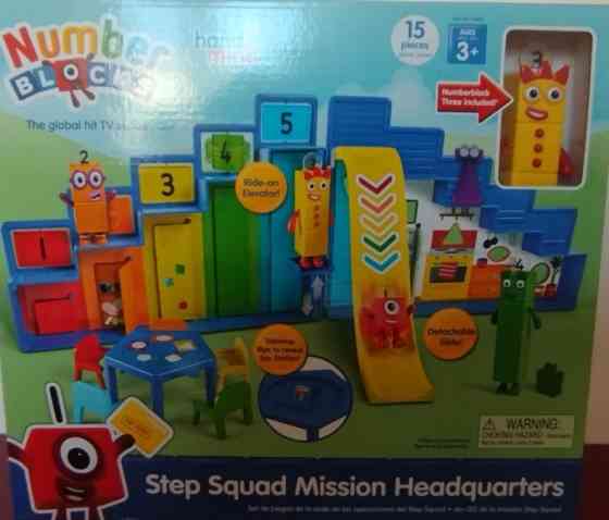 Штабквартира Numberblocks Super Secret Step Squad Headquarters. Харьков