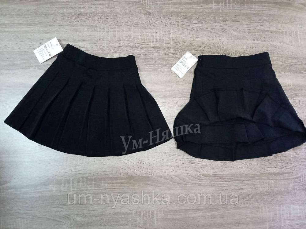 Шкільна спідниця-шорти теніска чорна на 116-164 Кривий Ріг - фото 5