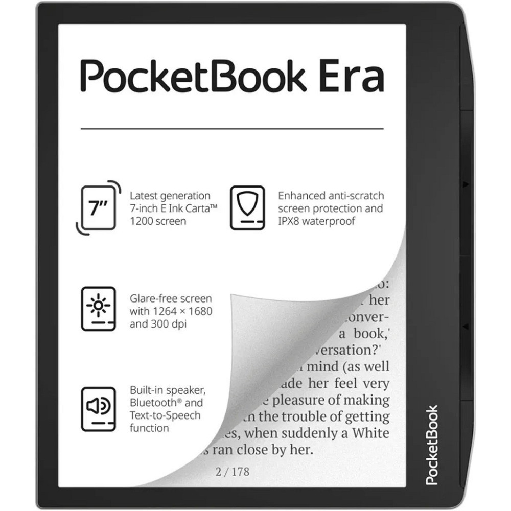 Електронна книга PocketBook 700 Era Color Stormy Sea (PB700K3-1-CIS) Чорний Харків - фото 1