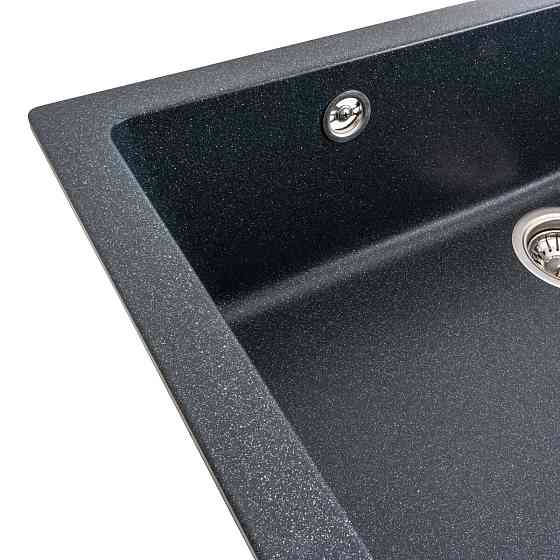 Гранітна мийка для кухні VALESO PARUANA 7945 матова Антрацит Коломыя