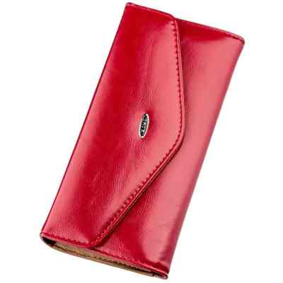 Гаманець Kivi З гладкої екошкіри Яскраво-рожевий (19072) Вінниця