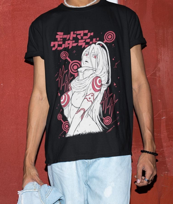 Футболка аниме Дандадан Вондерланд Вондерланд Момо оверсайз (S/M/L) Черний AnimeJ1050 Днепр - изображение 3