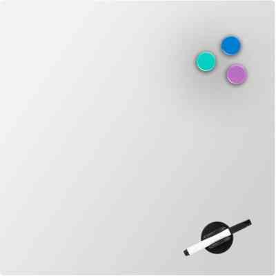 Офісна дошка Axent скляна магнітно-маркерна 45х45 см, біла (9614-21-А) Вінниця