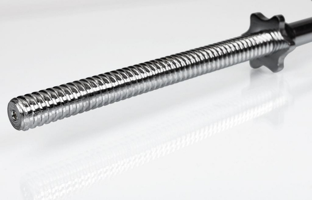 Гриф для штанги 180 см (30 мм) прямий хромований на штангу Київ - фото 4