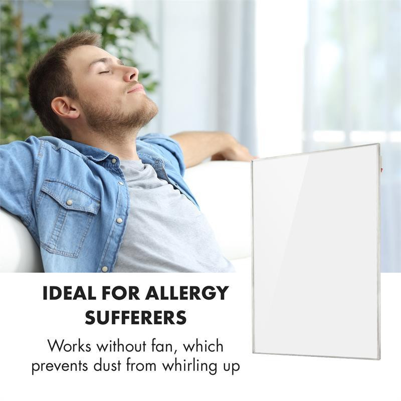 Інфрачервоний нагрівач Wonderwall Smart 80x120 см керування через програму 960 Вт тижневий таймер IP24 Рівне - фото 8