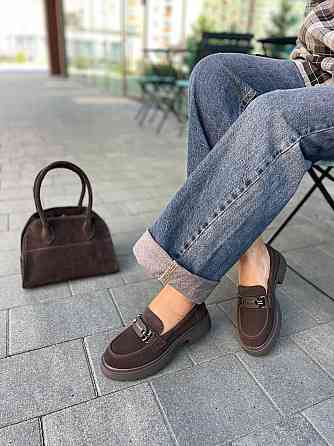 PLPS Туфлі жіночі PLPS R060-6 коричневі (весна-осінь, замша натуральна) (6005) Коломия