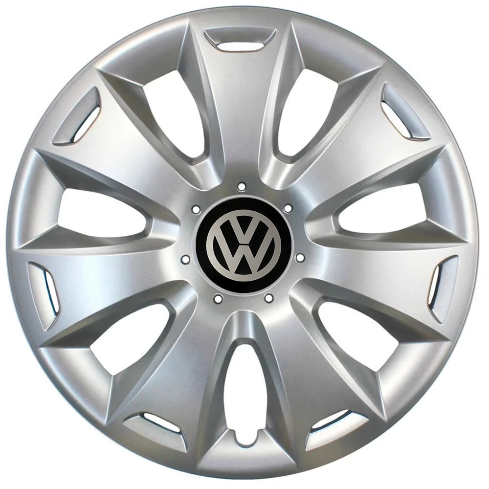 Автомобильные модельные колпаки R15 Volkswagen 335 4шт, SJS, серебряные Киев - изображение 1