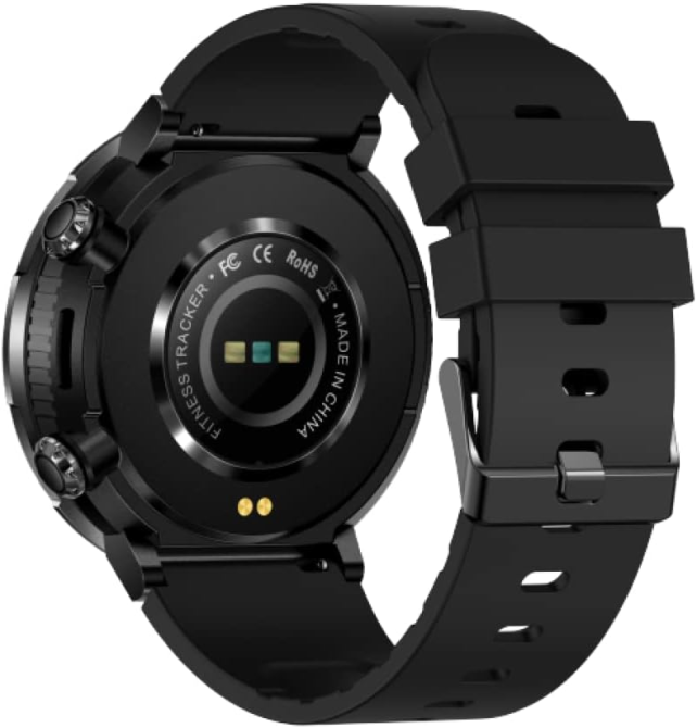 Смарт-годинник Fitwell T30 Black водонепроникний спортивний з Bluetooth дзвінками AMOLED 1.6'' та потужним акумулятором 600 мАг Київ - фото 5
