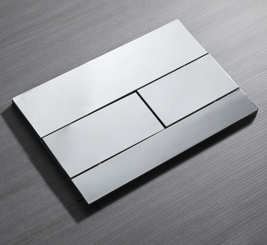 Панель змиву Koer KT-0603-01 240x160x10mm пластикова, кнопка лінійна   ( KR5319 ) 29958 Харків - фото 5