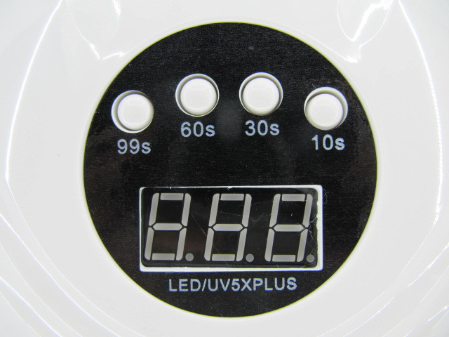 Гібридна LED/UV 5 X Plus 108 вт лампа для сушіння нігтів із дисплеєм і зниженням потужності. Київ - фото 5