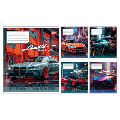 Зошит Yes Sreet legend А5 24 аркушів клітинка (767907) Вінниця - фото 1