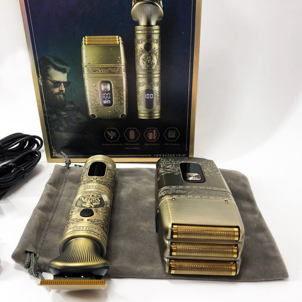 Надійна машинка для стрижки VGR V-649, Портативна ручна машинка для стрижки волосся BZ-87 Івано-Франківськ - фото 7