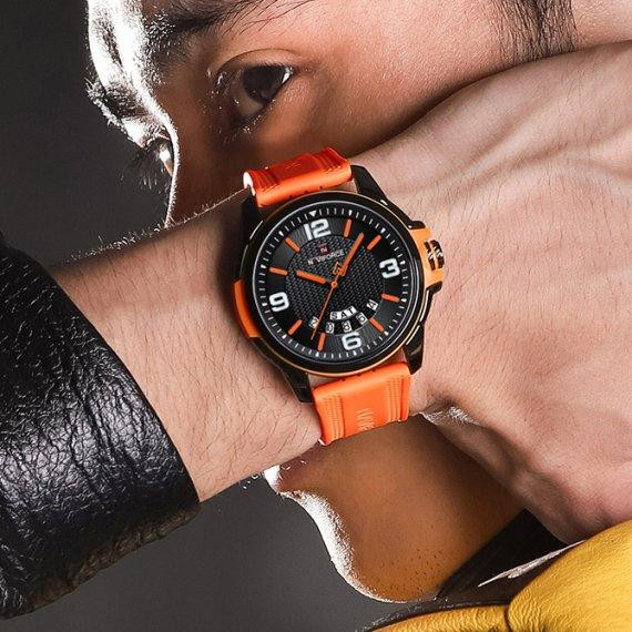 Часы мужские наручные Naviforce Young Orange Винница - изображение 8