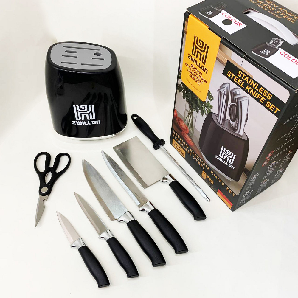 Якісні ножі для дому, Набір ножів для нової кухні, Відмінний набір ножів Ергономічні ножі кухні XQ-97 Івано-Франківськ - фото 3