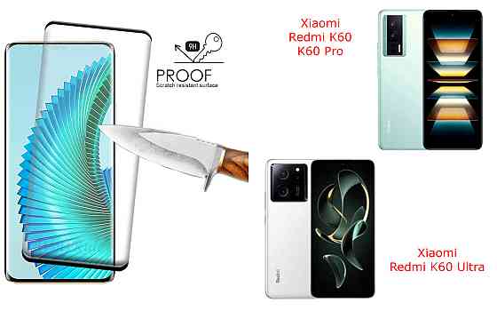 Захисне скло HyperGlass Pro для Xiaomi Redmi K60, K60 Pro, K60 Ultra – максимальна чутливість та захист Київ