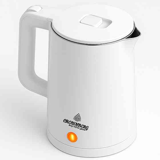 Електрочайник дисковий 1,8л,1800Вт,від мережі,CB 2845,Білий SBR Київ