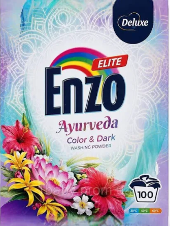 Порошок для прання ENZO Elite Ayurveda (color dark) 5.5кг Львів