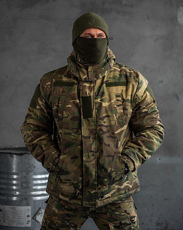 Бушлат мультикам тактичний теплий чоловічий XXXL Одеса - фото 9