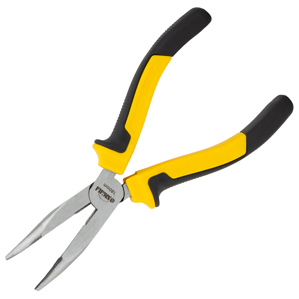 Sigma Длинногубцы изогнутые 180мм Standard SIGMA (4356531) Коломыя - изображение 1