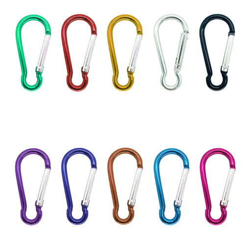 Карабін похідний 10шт алюмінієвий 4.6см Вінниця - фото 1