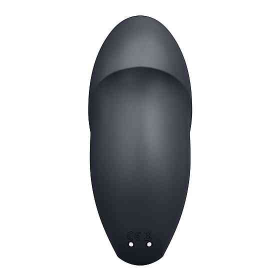 Вибростимулятор-пульсатор Satisfyer Tap & Climax 1 Grey, эффект постукивания пальцем, 2 мотора Sex Aura Киев