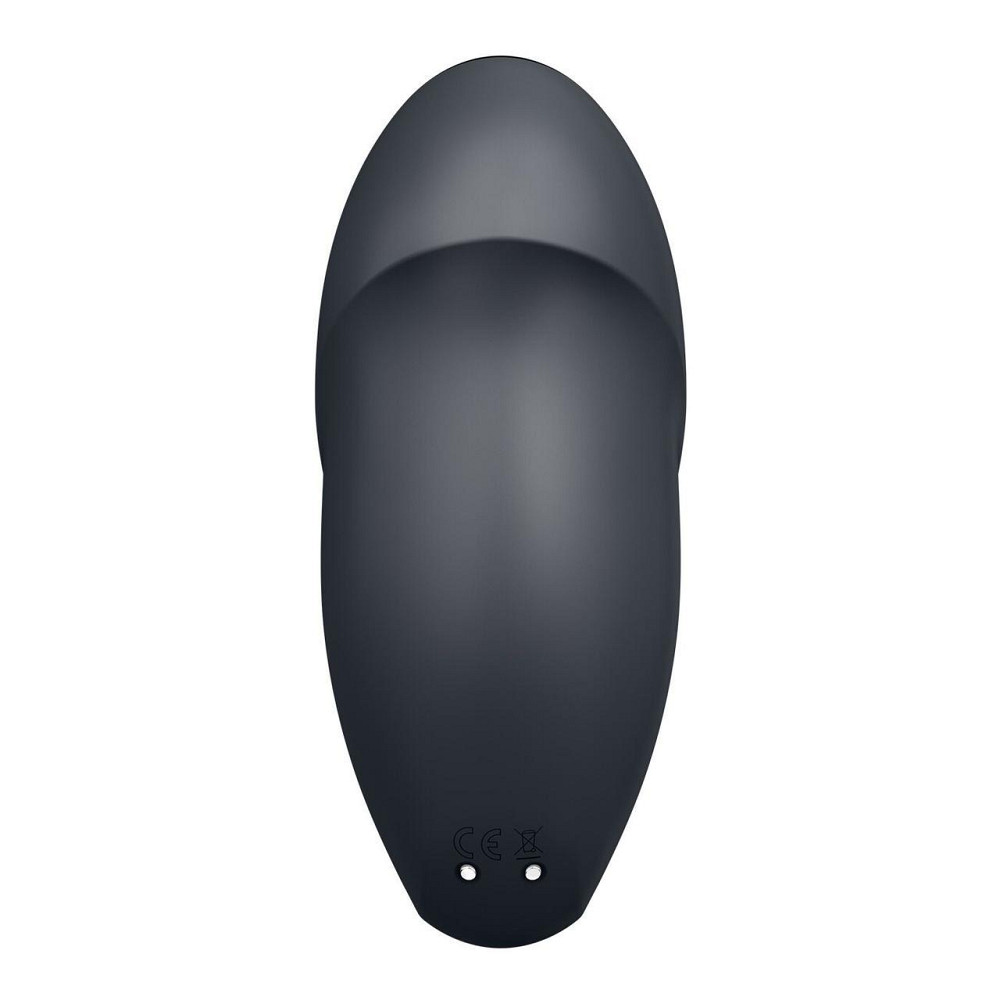 Вибростимулятор-пульсатор Satisfyer Tap & Climax 1 Grey, эффект постукивания пальцем, 2 мотора Sex Aura Киев - изображение 6