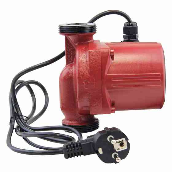 Насос циркуляційний 65Вт Hmax 4м Qmax 63 л/хв Ø 11⁄2" 130 мм + гайки Ø1" AQUATICA (774113) Київ