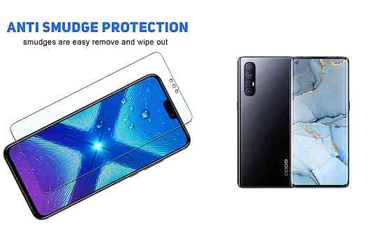 Захисне скло NeoGlass для Oppo Reno3 Pro – надпрозоре та стійке Київ