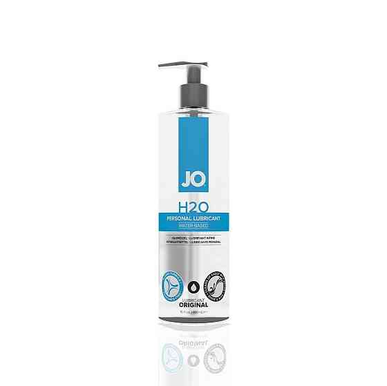 Смазка на водной основе JO H2O ORIGINAL (480 мл) маслянистая и гладкая, растительный глицерин Sex Aura Киев