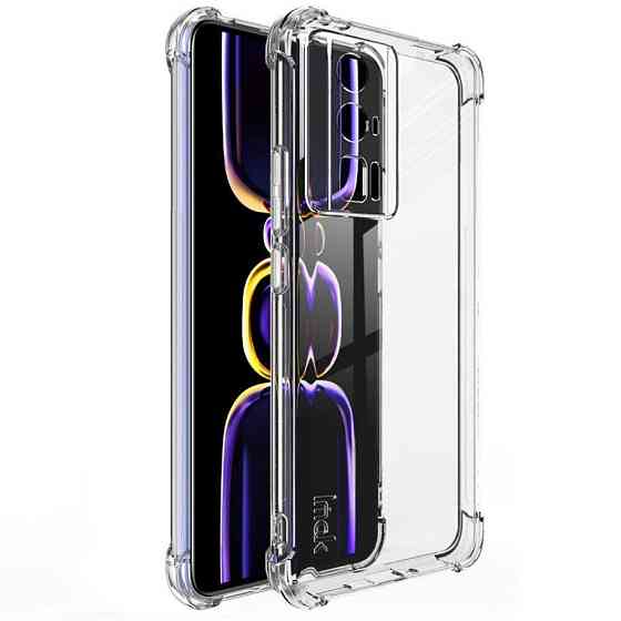Xiaomi Poco F5 pro Чехол прозрачный Защита камеры (куты) Одесса