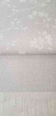 Обои виниловые на флизелине Rasch Alghero метровые цветы листья прованс мелкие белые на сером 943535 Киев