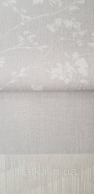 Шпалери вінілові на флізеліні Rasch Alghero метрові квіти листя прованс дрібні білі на сірому 943535 Київ - фото 3