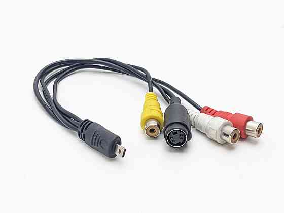 Перехідник AV (аудіо-відео) MTC-100 для підключення відеокамери Canon до телевізора Луцьк