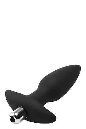 Анальная пробка Dreamtoys FantASSstic с вибропулей, черная Sex Aura Киев