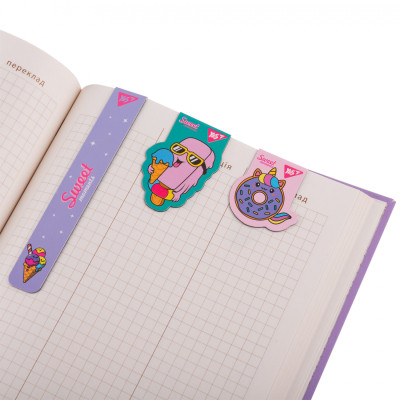 Закладки для книг Yes магнітні Sweet Cream 3 шт (708351) Вінниця - фото 3