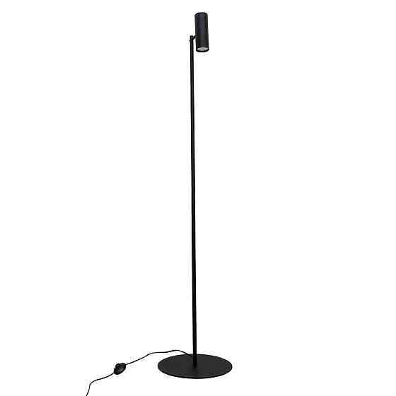 Торшер MSK Electric Focus с поворотным механизмом под лампу GU10 черный NL 15055 BK Одесса