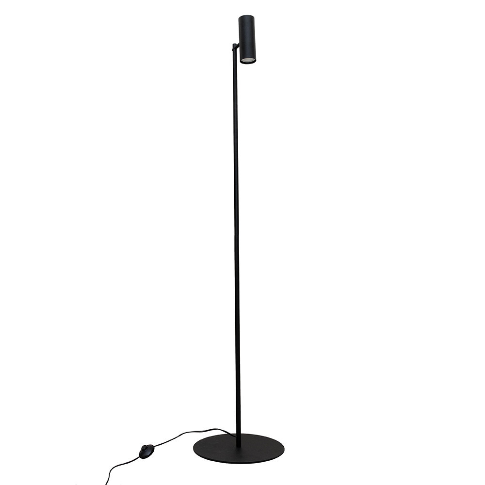 Торшер MSK Electric Focus с поворотным механизмом под лампу GU10 черный NL 15055 BK Одесса - изображение 3