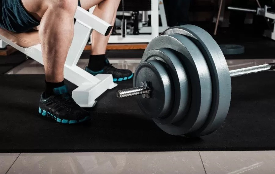 Штанга наборная на 165 кг с хромированным грифом Гантели, гири, штанги и диски гранилит Киев - изображение 7