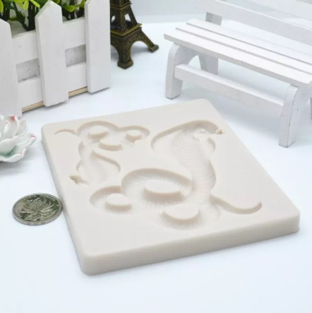 Силиконовая форма Кобра 125 на 105 мм серый Киев - изображение 5