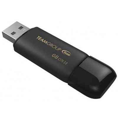 USB флеш накопитель Team 64GB C175 Pearl Black USB 3.1 (TC175364GB01) Винница