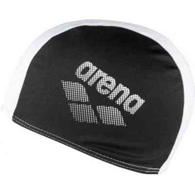 Шапка для плавания Arena Polyester II JR 002468-510 чорний, білий Діт OSFM (3468336217856) Винница