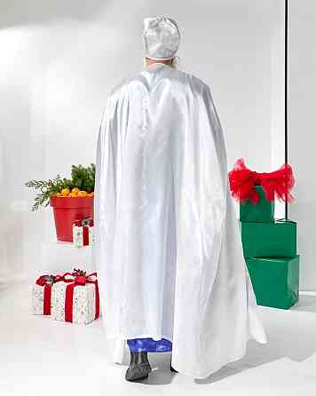 Костюм Святого Николая білий + синій Одеса