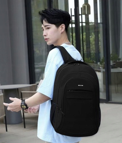 Універсальний рюкзак 38 літрів з кишенями Oxford 600D Trizand (24540) Black Нововолинськ - фото 9