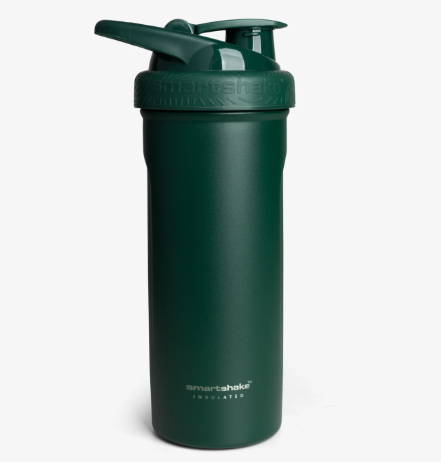 Шейкер спортивний SmartShake металевий Insulated Steel 750ml Racing green Кам'янське - фото 1